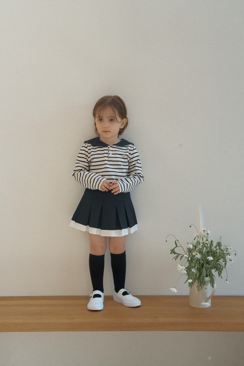 Momo Ann - Korean Children Fashion - #stylishchildhood - Pleated Skirt - 5