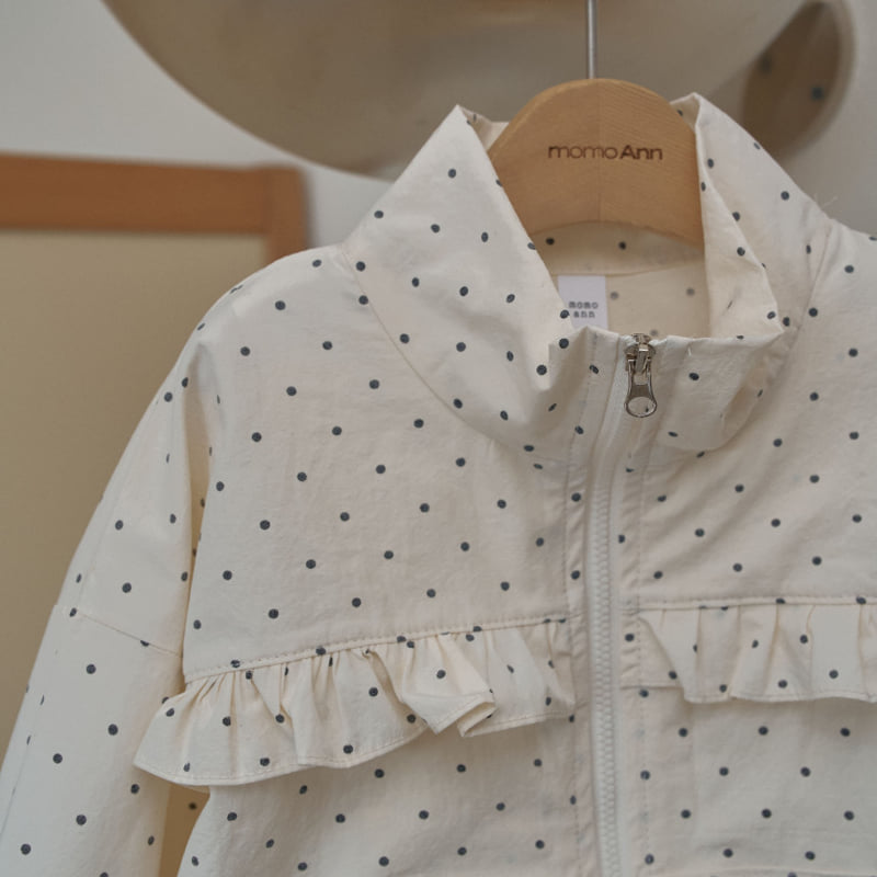 Momo Ann - Korean Children Fashion - #stylishchildhood - Dot Zip-up - 12