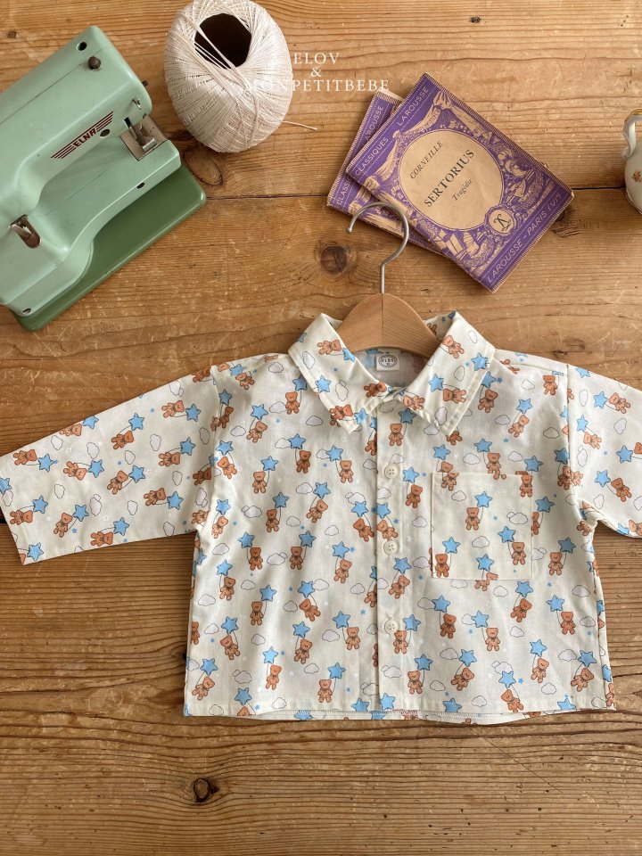 Mon Petit Bebe - Korean Baby Fashion - #babyboutique - Teddy Tee - 9