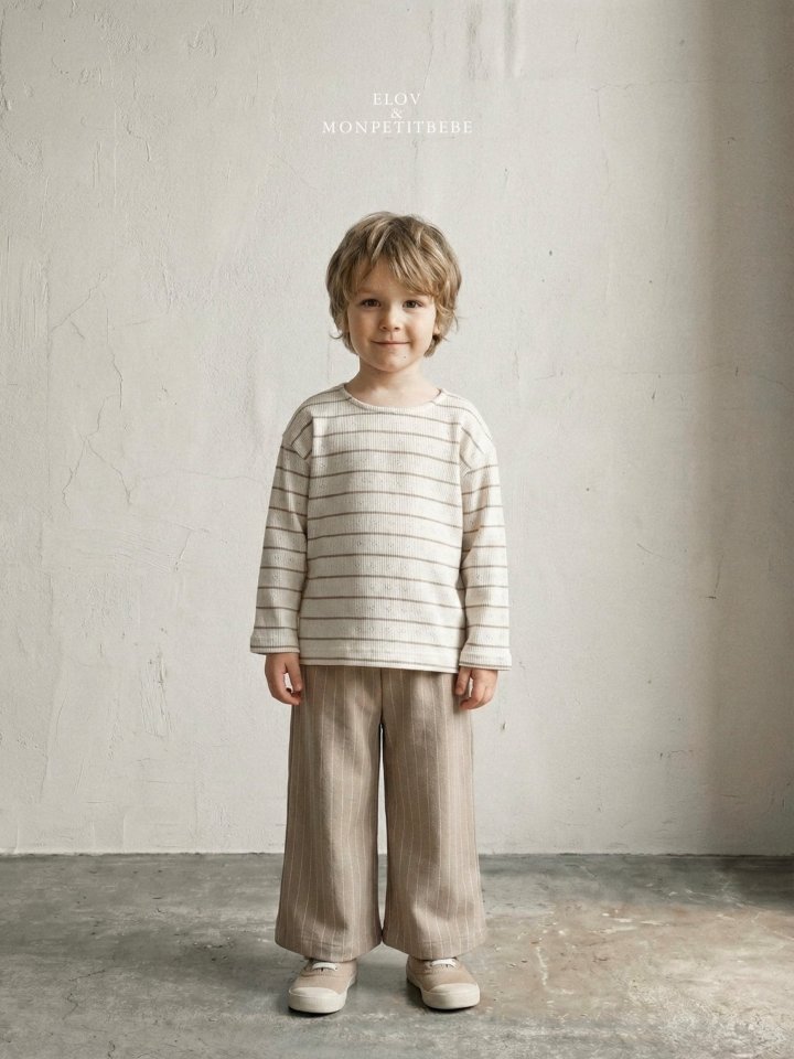Mon Petit Bebe - Korean Baby Fashion - #babyboutique - Wide Tucking Pants - 5