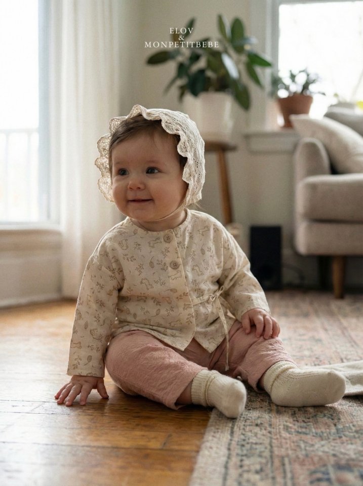 Mon Petit Bebe - Korean Baby Fashion - #babyboutiqueclothing - Bebe Madeleine Cardigan