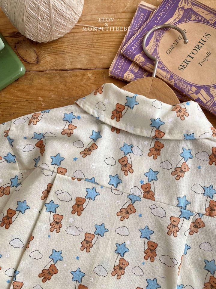 Mon Petit Bebe - Korean Baby Fashion - #babyclothing - Teddy Tee - 11