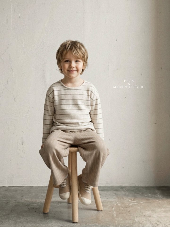 Mon Petit Bebe - Korean Baby Fashion - #babyclothing - Eyelet Boxy Tee - 5