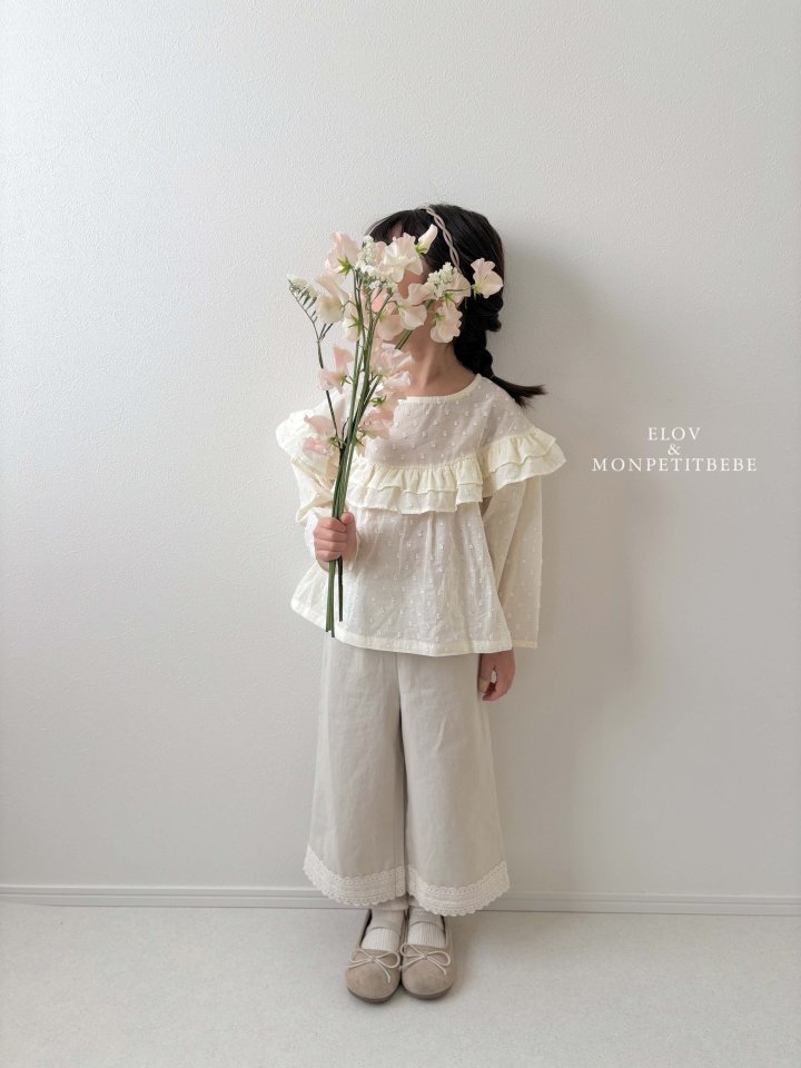 Mon Petit Bebe - Korean Baby Fashion - #babyfashion - Selene Blouse - 3