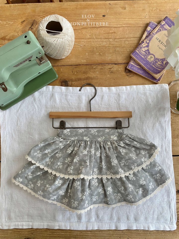 Mon Petit Bebe - Korean Baby Fashion - #babyfashion - Olivia Skirt