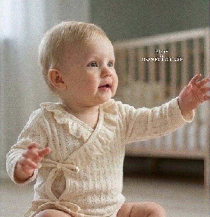 Mon Petit Bebe - Korean Baby Fashion - #babyfashion - Bebe Lauren Frill Suit