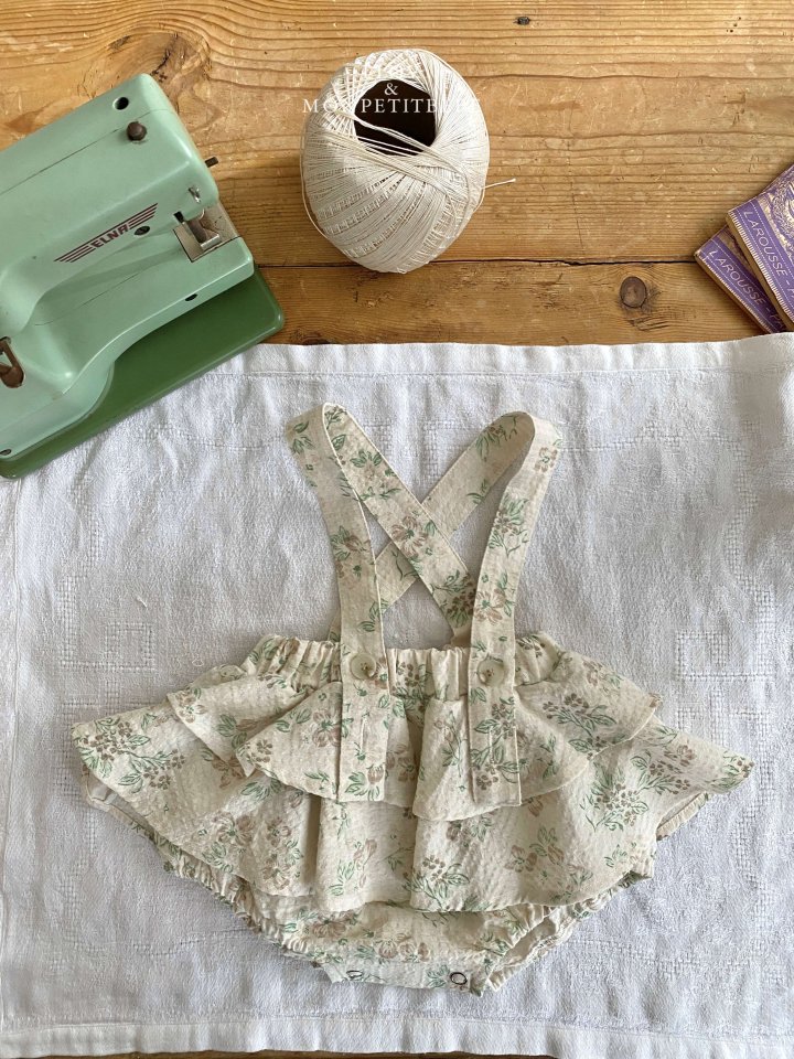 Mon Petit Bebe - Korean Baby Fashion - #babyfever - Bebe Elise Cancan Suit - 6