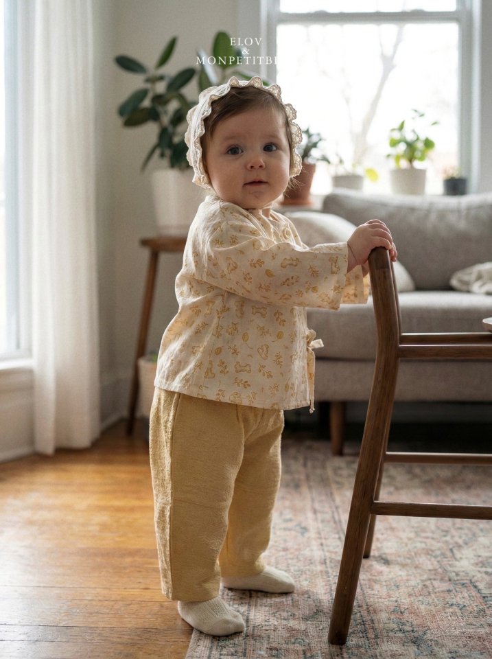 Mon Petit Bebe - Korean Baby Fashion - #babyfashion - Bebe Madeleine Cardigan - 4