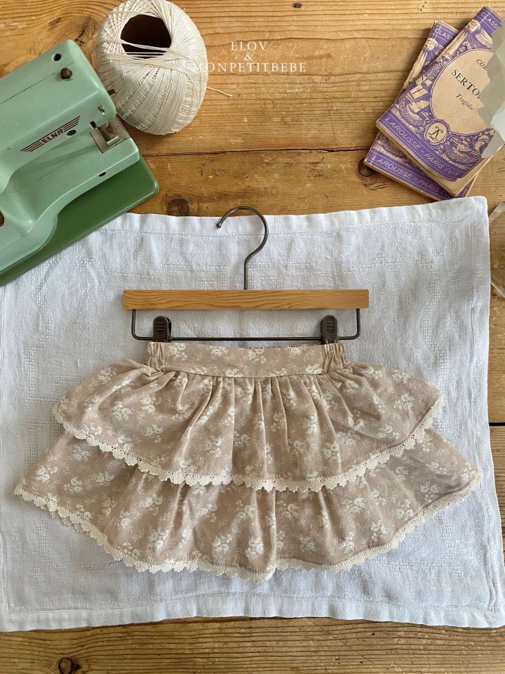Mon Petit Bebe - Korean Baby Fashion - #babygirlfashion - Olivia Skirt - 3