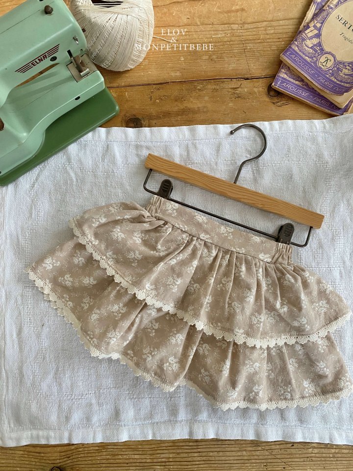 Mon Petit Bebe - Korean Baby Fashion - #babygirlfashion - Olivia Skirt - 4