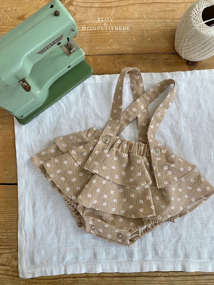 Mon Petit Bebe - Korean Baby Fashion - #babylifestyle - Bebe Elise Cancan Suit - 8