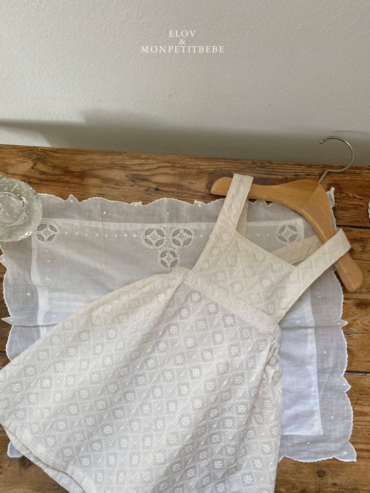 Mon Petit Bebe - Korean Baby Fashion - #babyoutfit - Amelie One-piece - 10