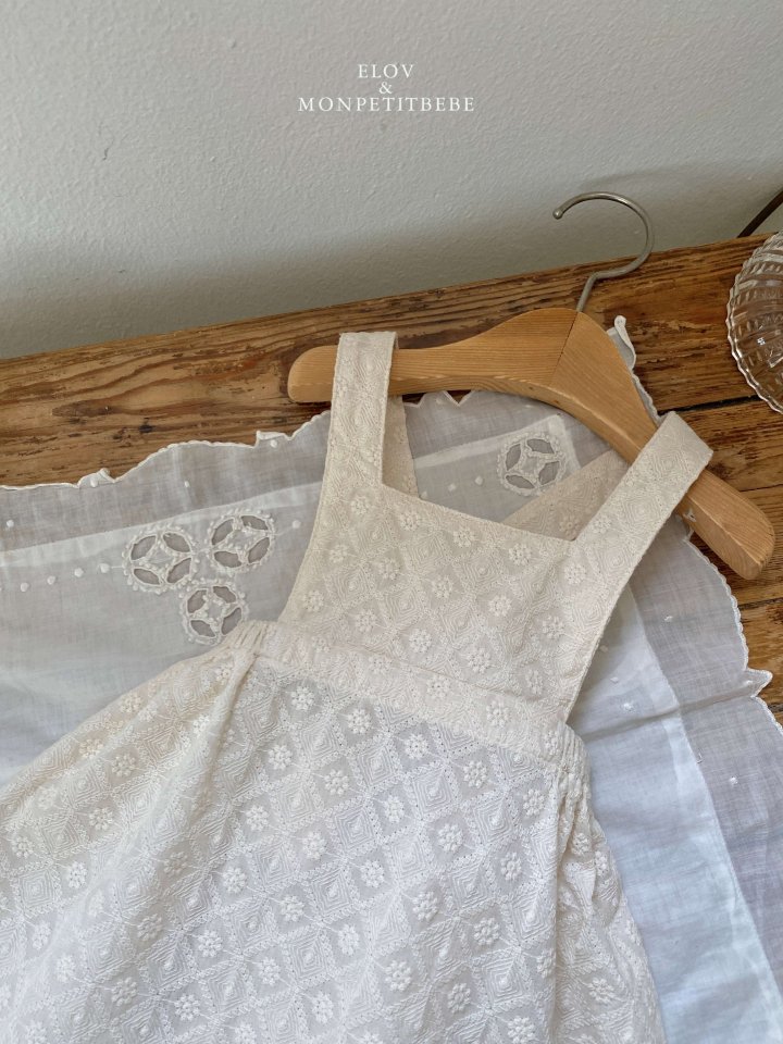 Mon Petit Bebe - Korean Baby Fashion - #babyoutfit - Amelie One-piece - 11