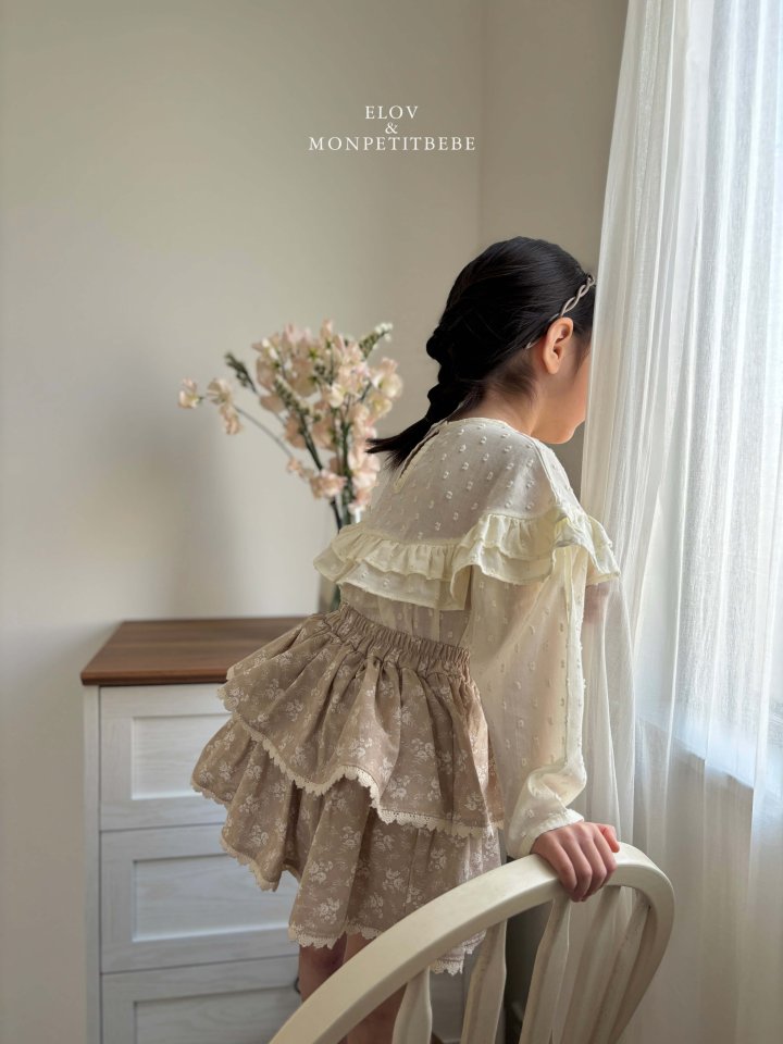 Mon Petit Bebe - Korean Baby Fashion - #babyoutfit - Selene Blouse - 10