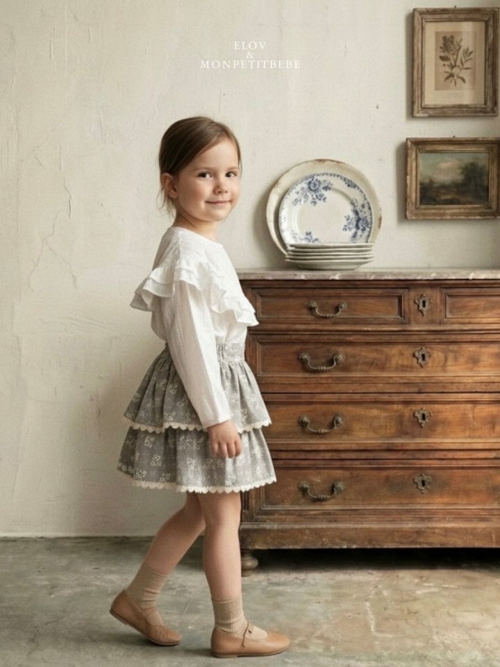 Mon Petit Bebe - Korean Baby Fashion - #babyoutfit - Olivia Skirt - 7