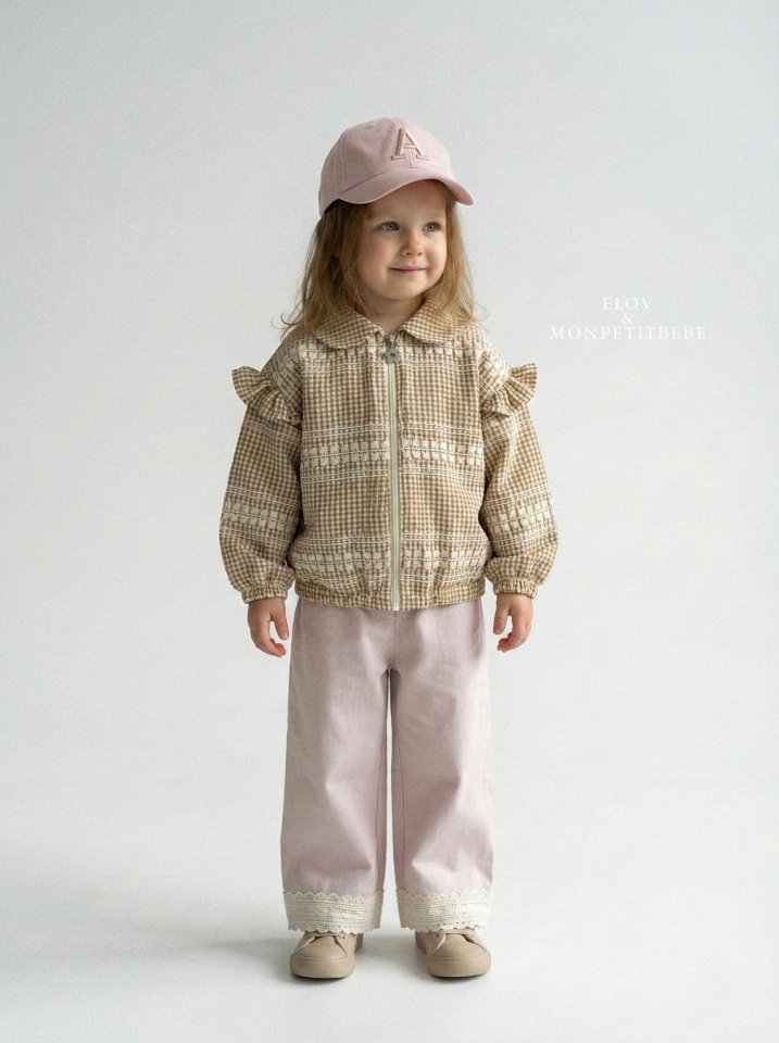 Mon Petit Bebe - Korean Baby Fashion - #babyoutfit - Leah Frill Jumper