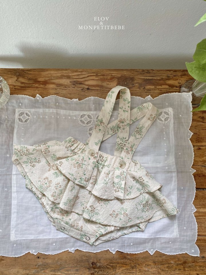 Mon Petit Bebe - Korean Baby Fashion - #babyoutfit - Bebe Elise Cancan Suit - 12