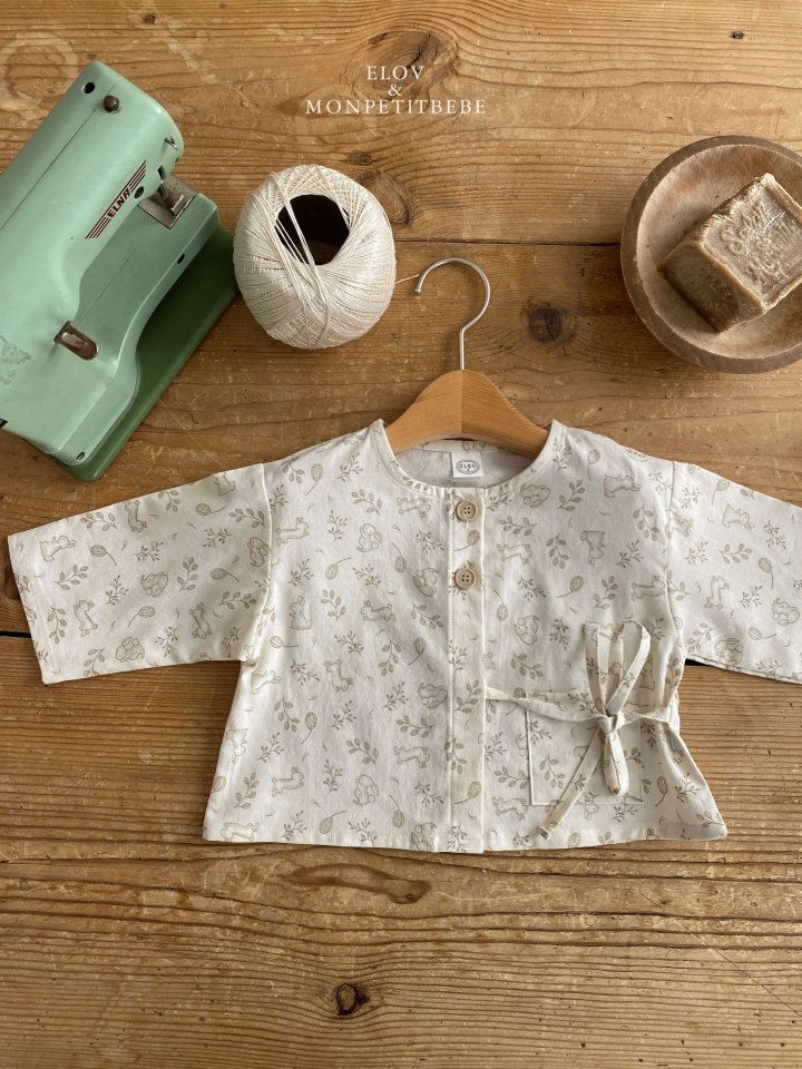 Mon Petit Bebe - Korean Baby Fashion - #babyoutfit - Bebe Madeleine Cardigan - 9