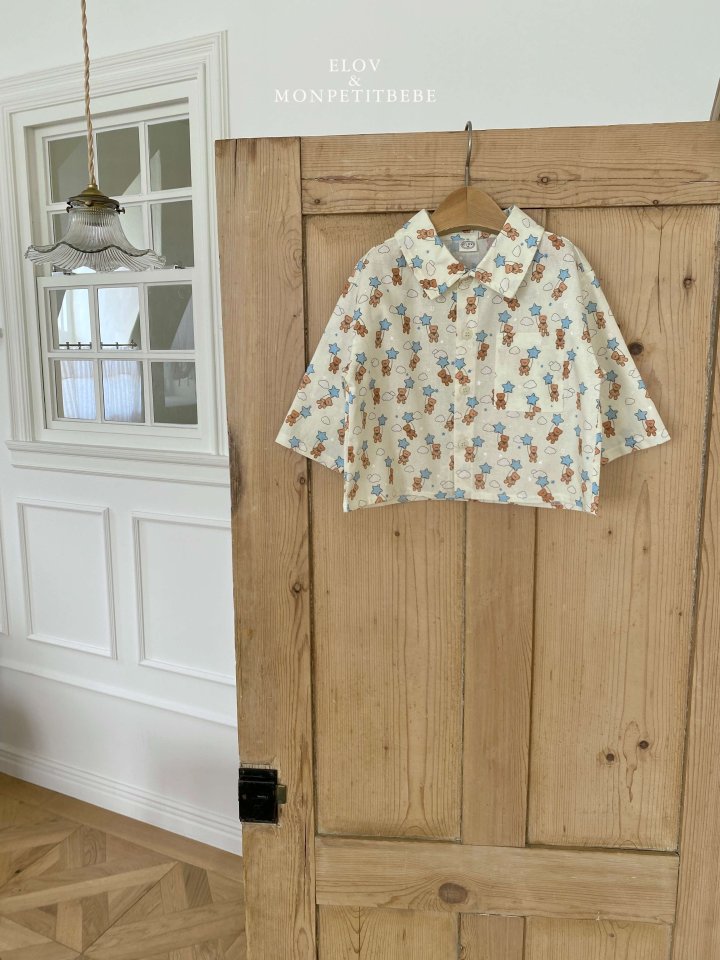 Mon Petit Bebe - Korean Baby Fashion - #onlinebabyboutique - Teddy Tee - 6