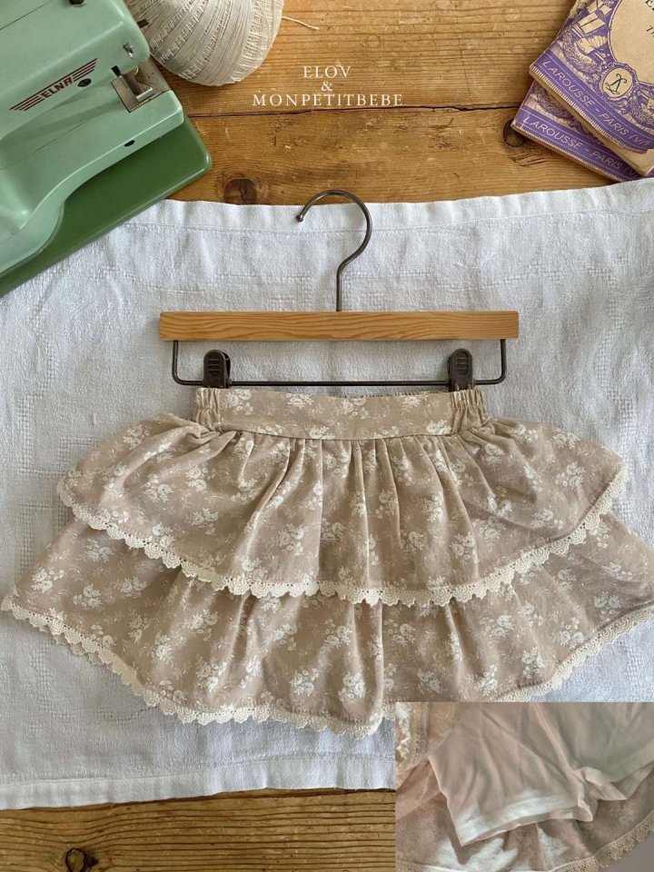 Mon Petit Bebe - Korean Baby Fashion - #onlinebabyshop - Olivia Skirt - 11
