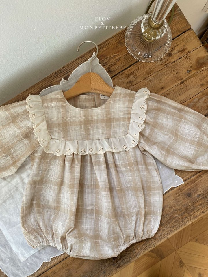 Mon Petit Bebe - Korean Baby Fashion - #onlinebabyshop - Bebe Irene Frill Suit - 12