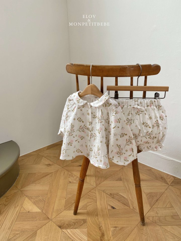 Mon Petit Bebe - Korean Baby Fashion - #onlinebabyshop - Bebe Ariel Collar Set - 9