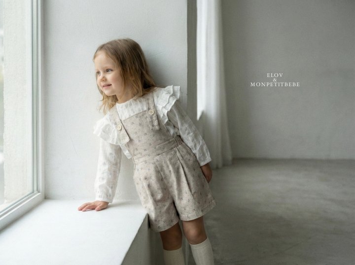 Mon Petit Bebe - Korean Baby Fashion - #smilingbaby - Chloe Jumpsuit - 5