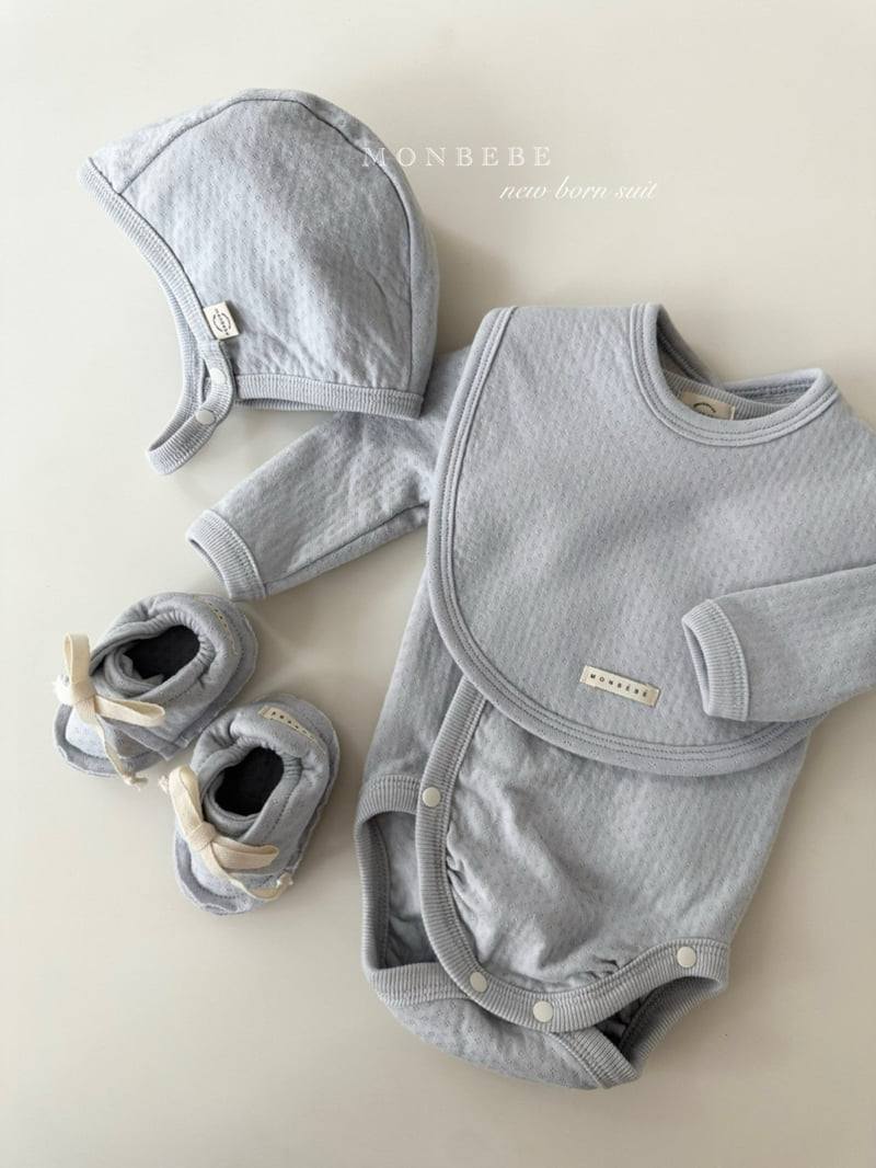 Monbebe - Korean Baby Fashion - #babyboutique - Noah Bib - 3