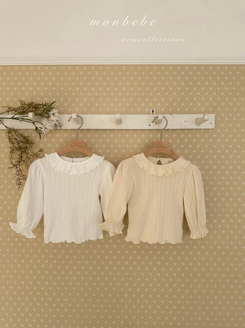 Monbebe - Korean Baby Fashion - #babyboutique - Harmony Frill Tee - 9