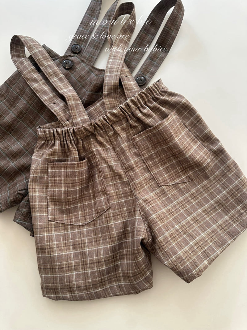 Monbebe - Korean Baby Fashion - #babyboutiqueclothing - Roy Suspender Pants - 10