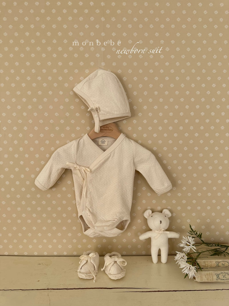 Monbebe - Korean Baby Fashion - #babyboutiqueclothing - Noah Bonnet - 3