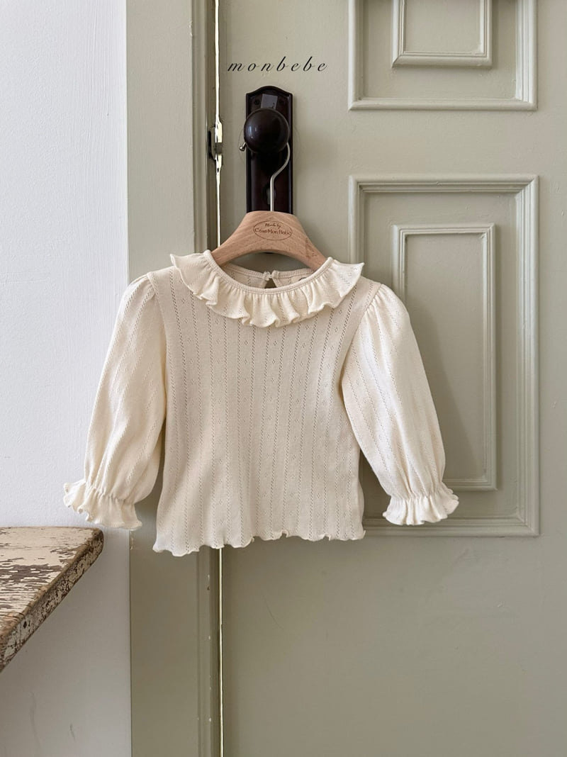 Monbebe - Korean Baby Fashion - #babyboutiqueclothing - Harmony Frill Tee - 10