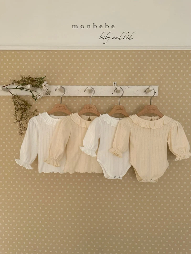 Monbebe - Korean Baby Fashion - #babyclothing - Harmony Frill Suit - 10