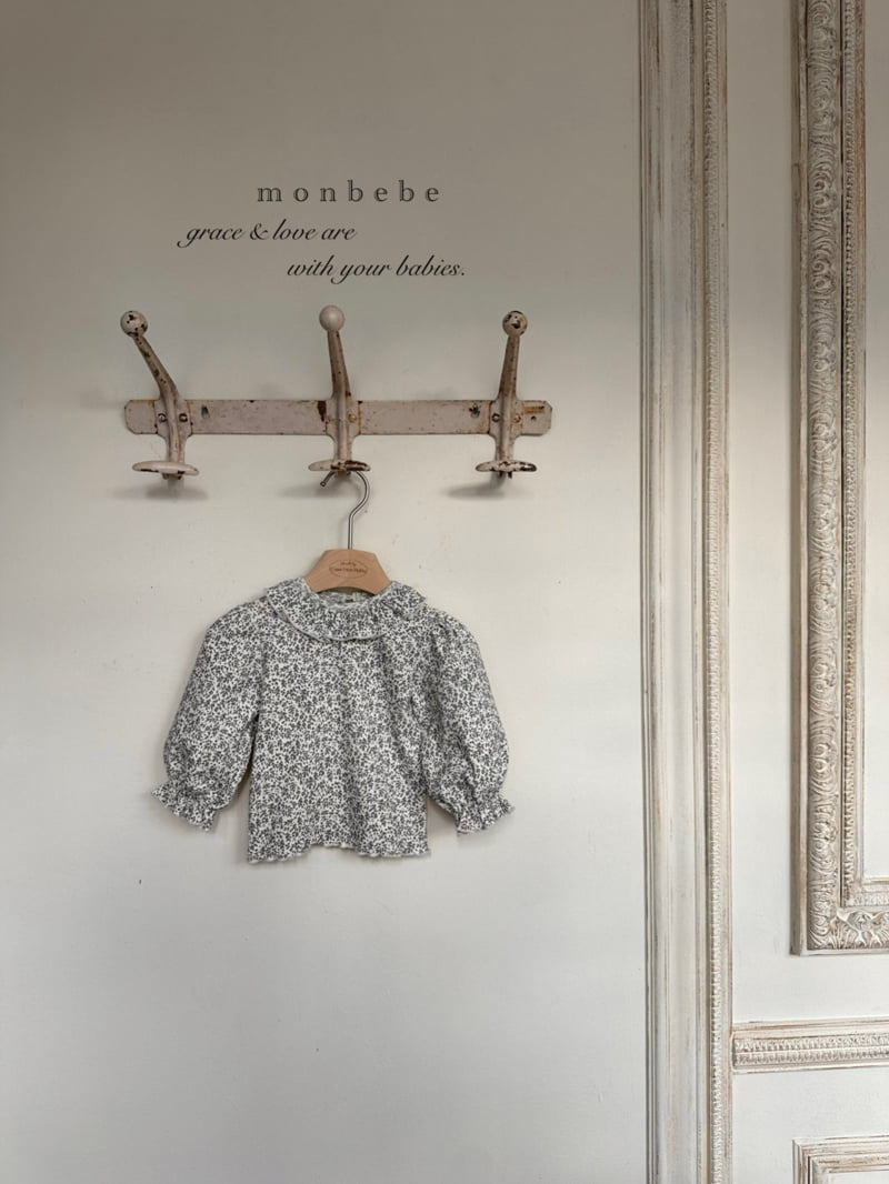 Monbebe - Korean Baby Fashion - #babyclothing - Leaf Puff Tee - 6