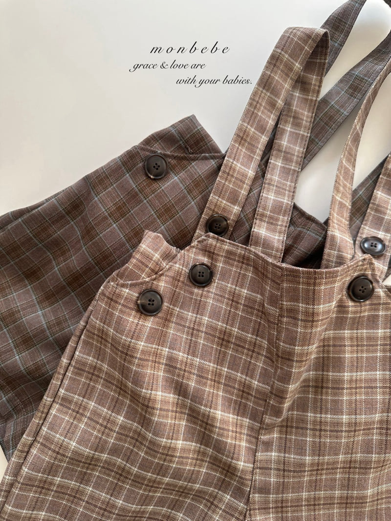 Monbebe - Korean Baby Fashion - #babyclothing - Roy Suspender Pants - 11