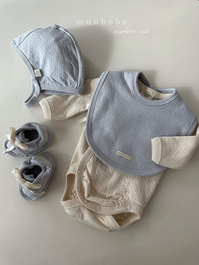 Monbebe - Korean Baby Fashion - #babyclothing - Noah Newborn Shoes - 3