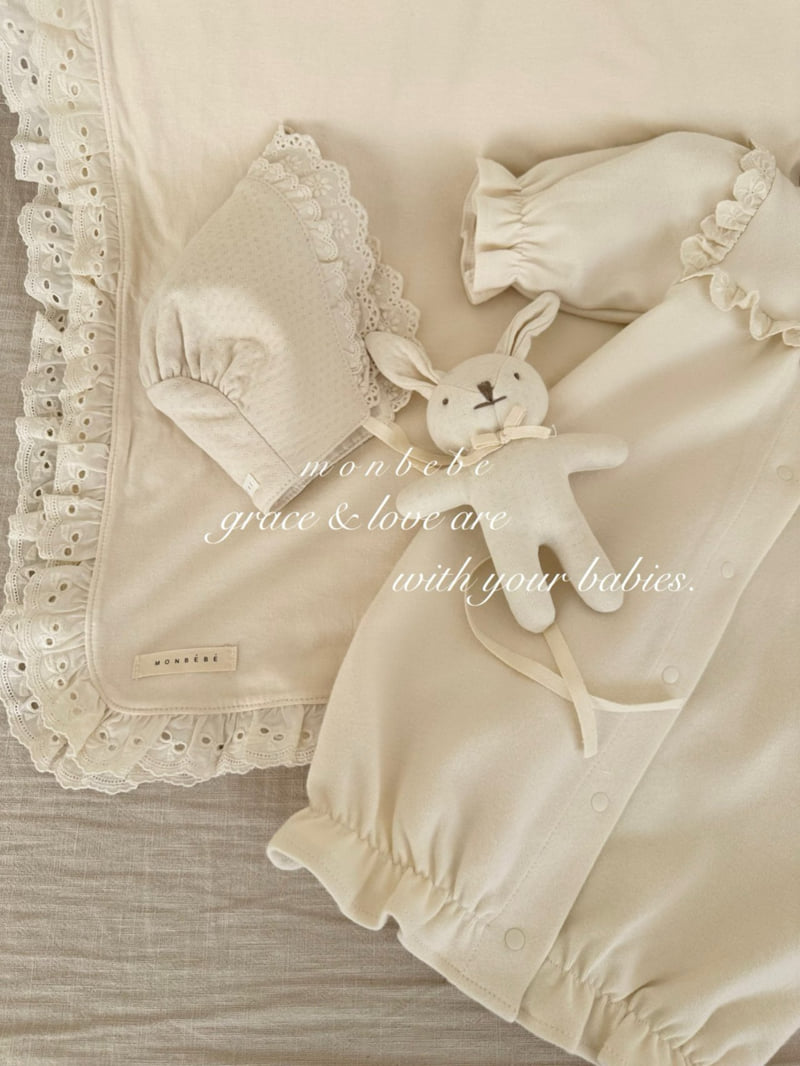 Monbebe - Korean Baby Fashion - #babyclothing - 26 Lace Brandy Suit - 2