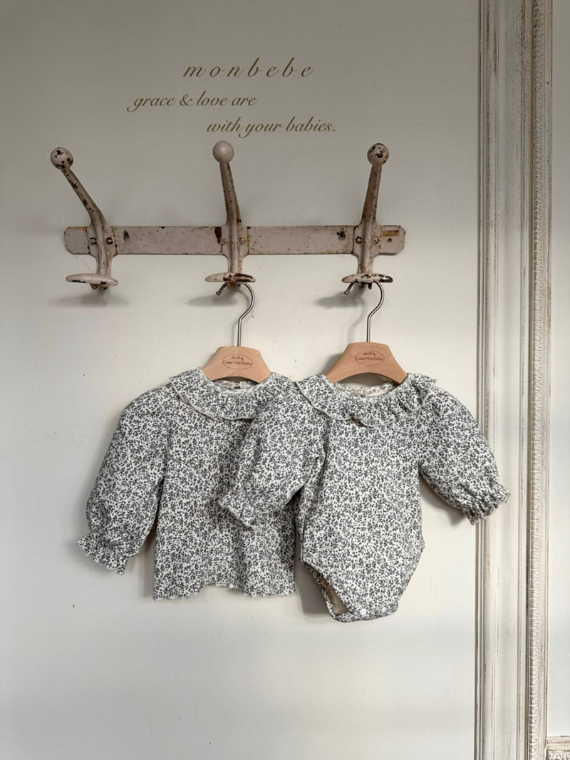 Monbebe - Korean Baby Fashion - #babyfashion - Leaf Puff Tee - 7