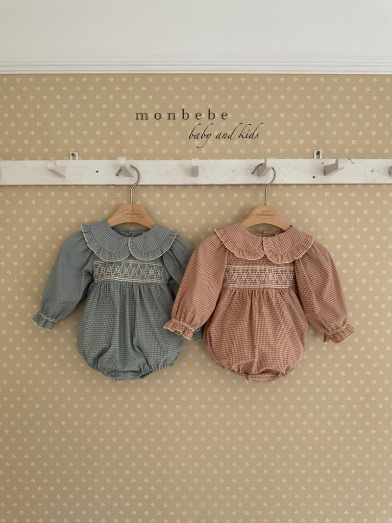Monbebe - Korean Baby Fashion - #babyfashion - Mila Smocked Suit