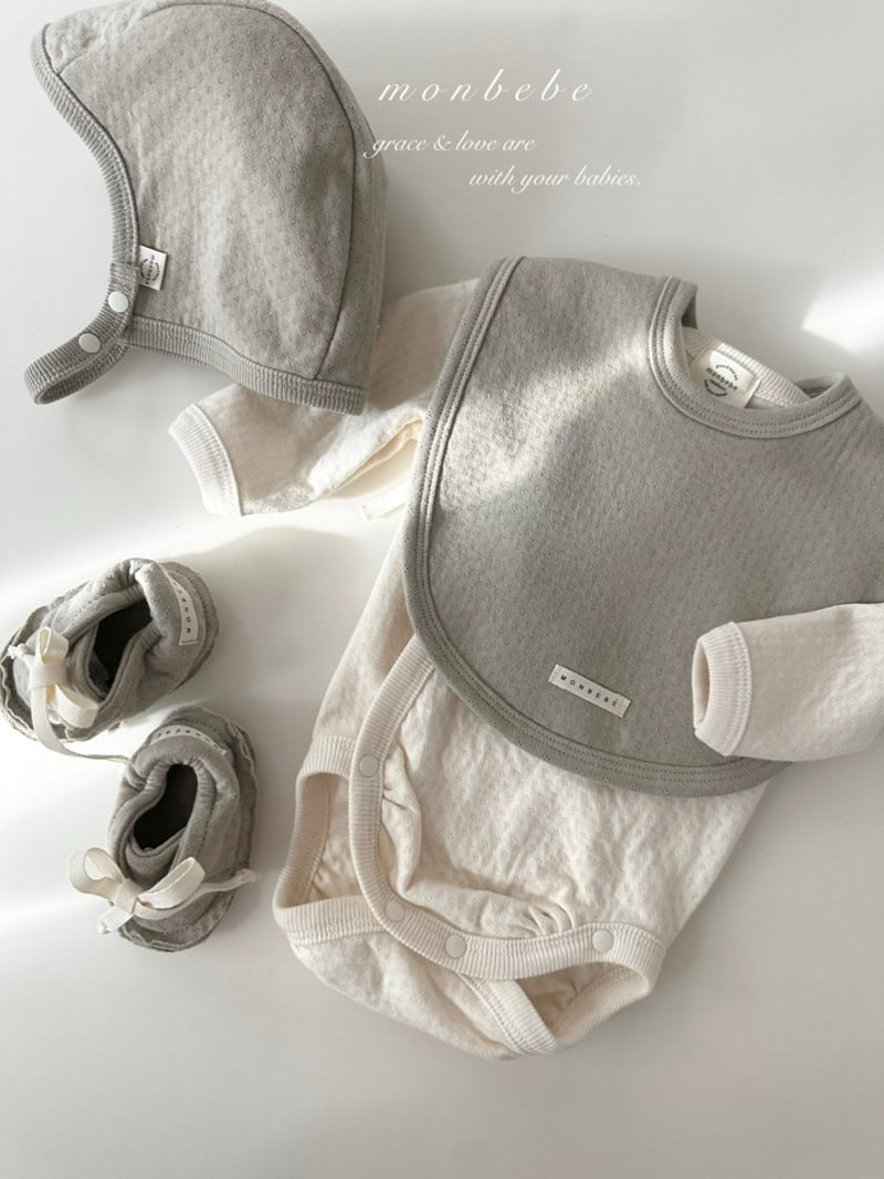 Monbebe - Korean Baby Fashion - #babyfever - Noah Bib - 7