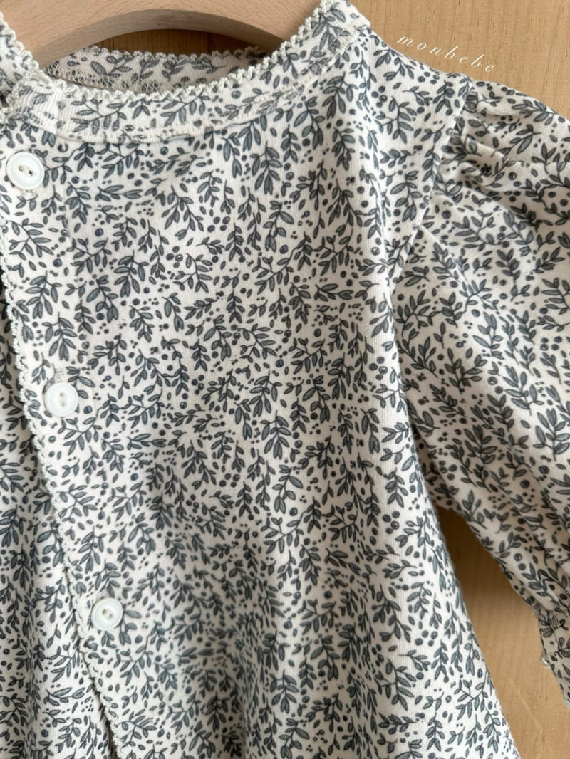 Monbebe - Korean Baby Fashion - #babygirlfashion - Ditsy Flower Glory Suit - 5