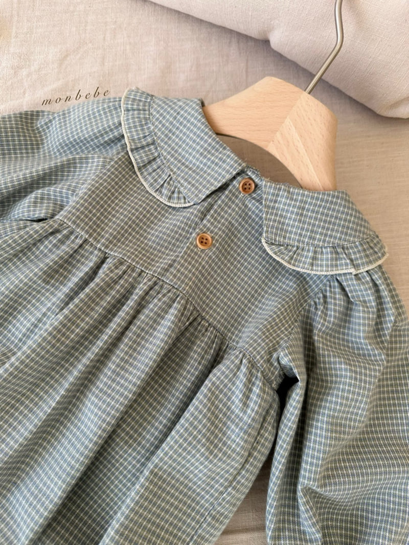 Monbebe - Korean Baby Fashion - #babyfever - Mila Smocked One-piece - 4
