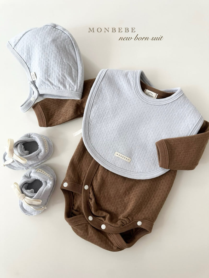 Monbebe - Korean Baby Fashion - #babygirlfashion - Noah Bib - 8
