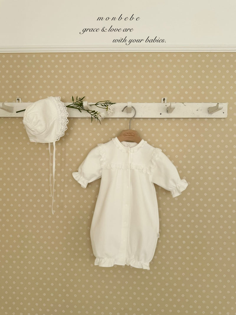 Monbebe - Korean Baby Fashion - #babygirlfashion - 26 Lace Brandy Suit - 5