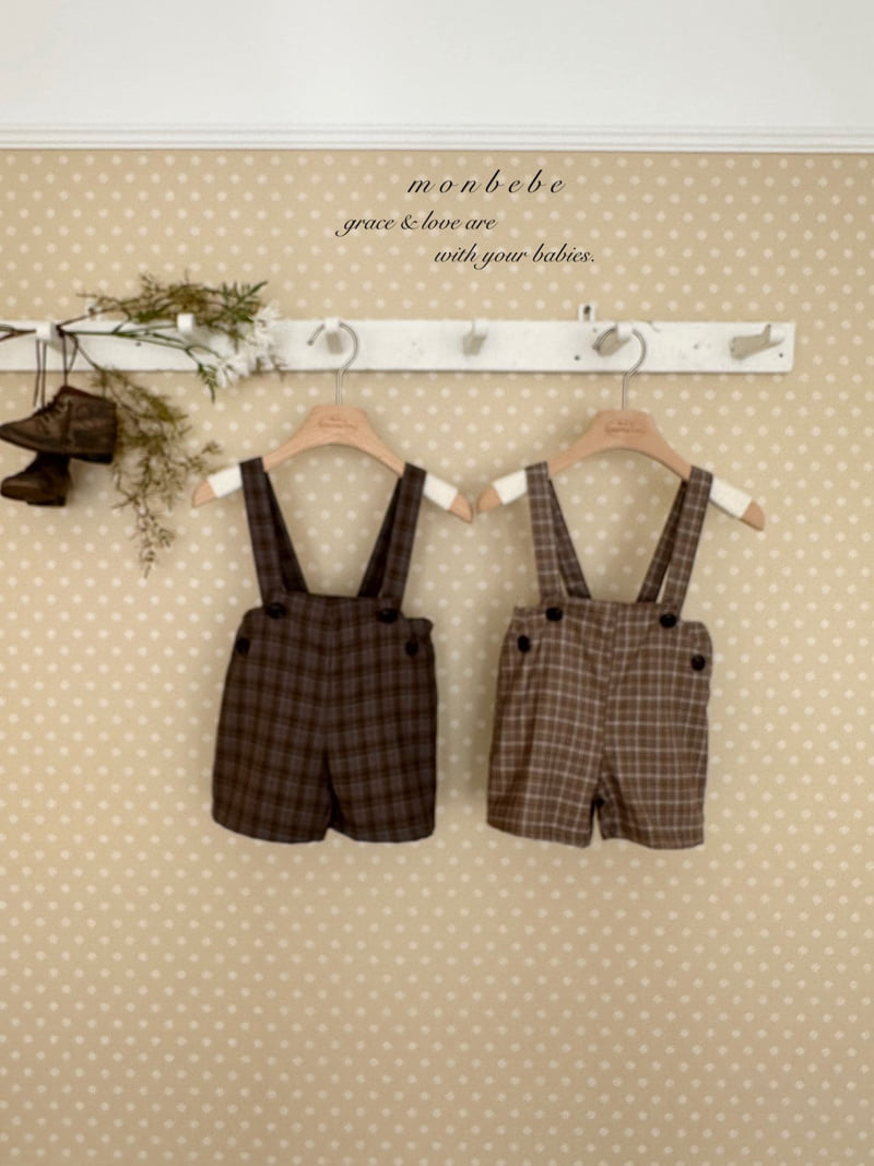 Monbebe - Korean Baby Fashion - #babyoninstagram - Roy Suspender Pants