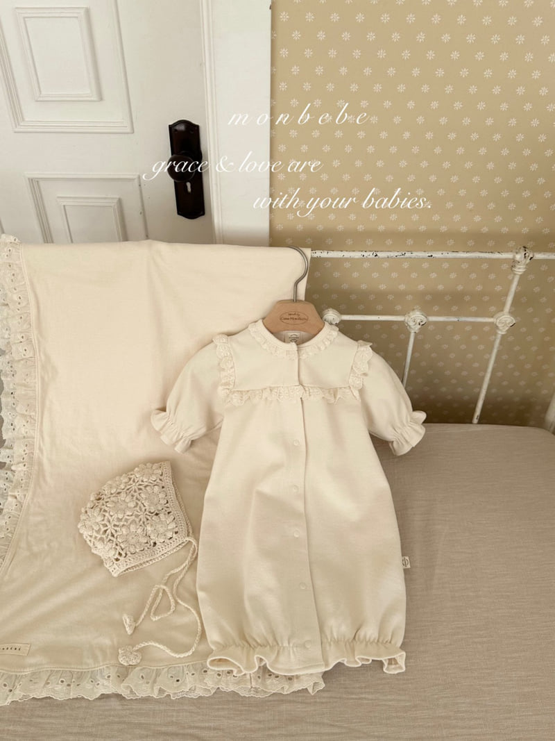 Monbebe - Korean Baby Fashion - #babyoninstagram - 26 Lace Brandy Suit - 7