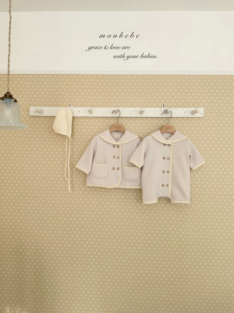 Monbebe - Korean Baby Fashion - #babyoninstagram - Handmade Sailor Suit - 2