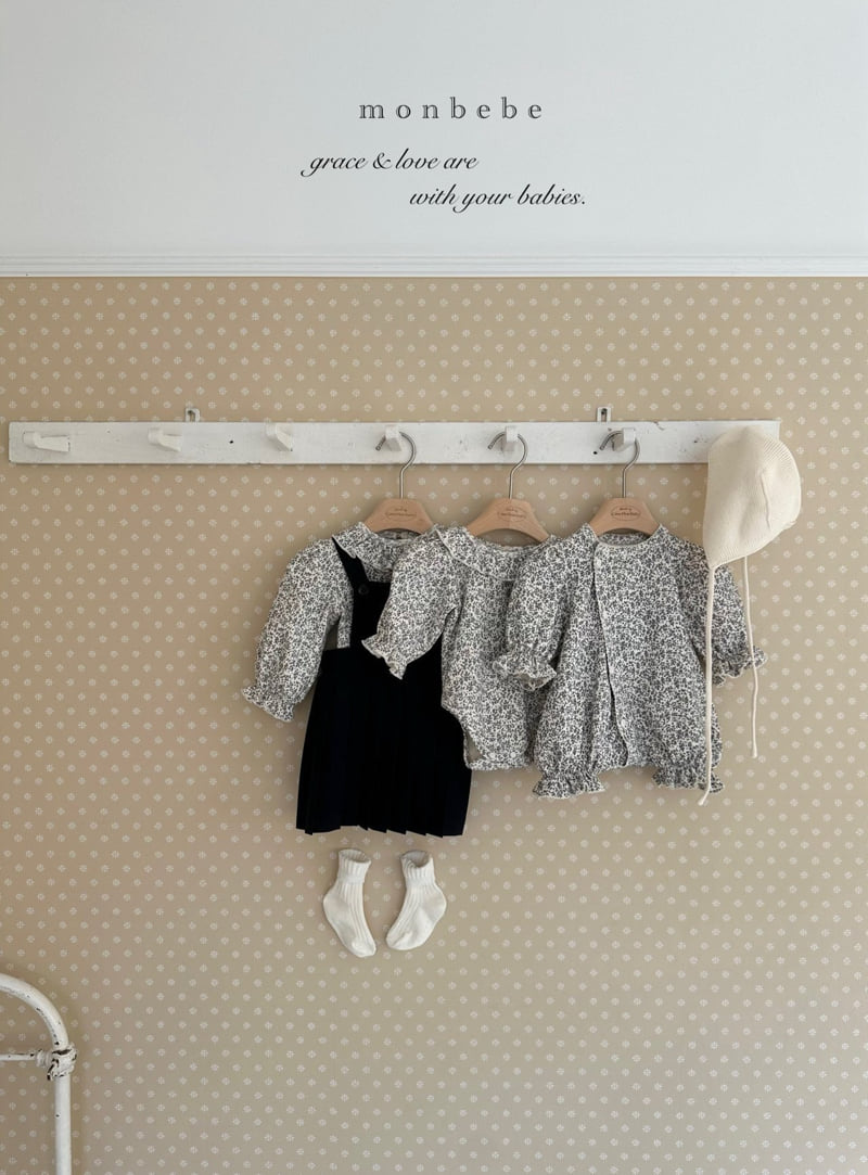 Monbebe - Korean Baby Fashion - #babyootd - Ditsy Flower Glory Suit - 8
