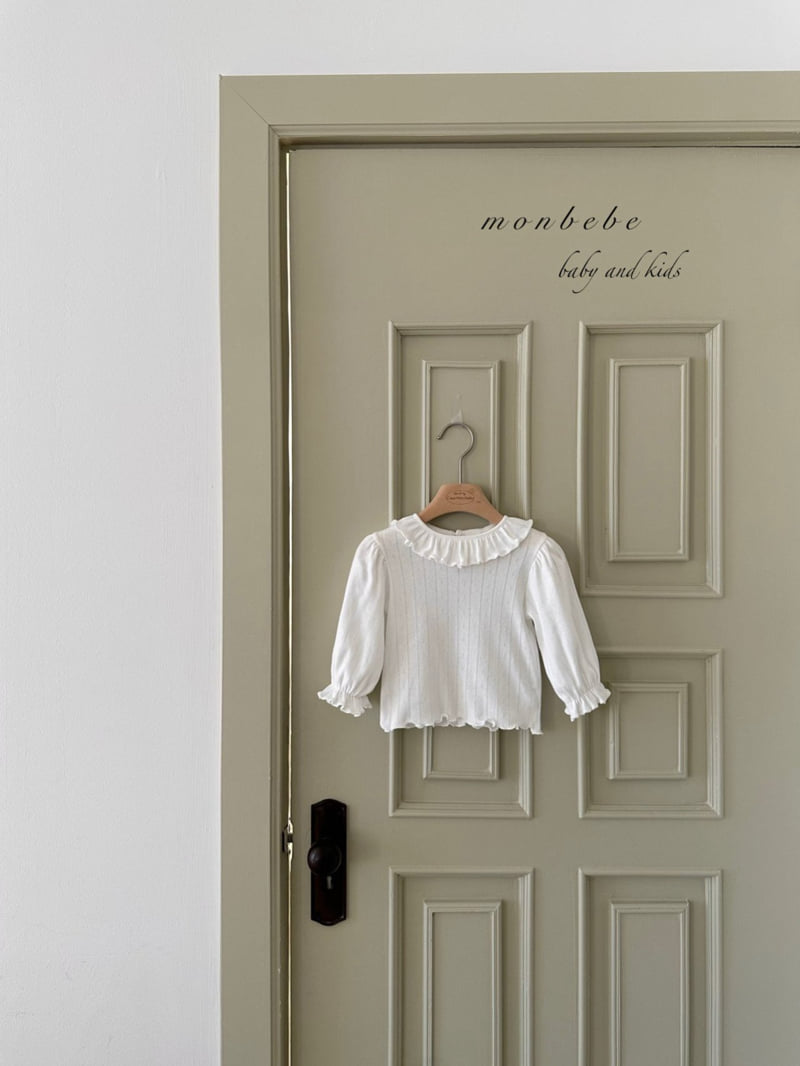 Monbebe - Korean Baby Fashion - #babyootd - Harmony Frill Tee - 2