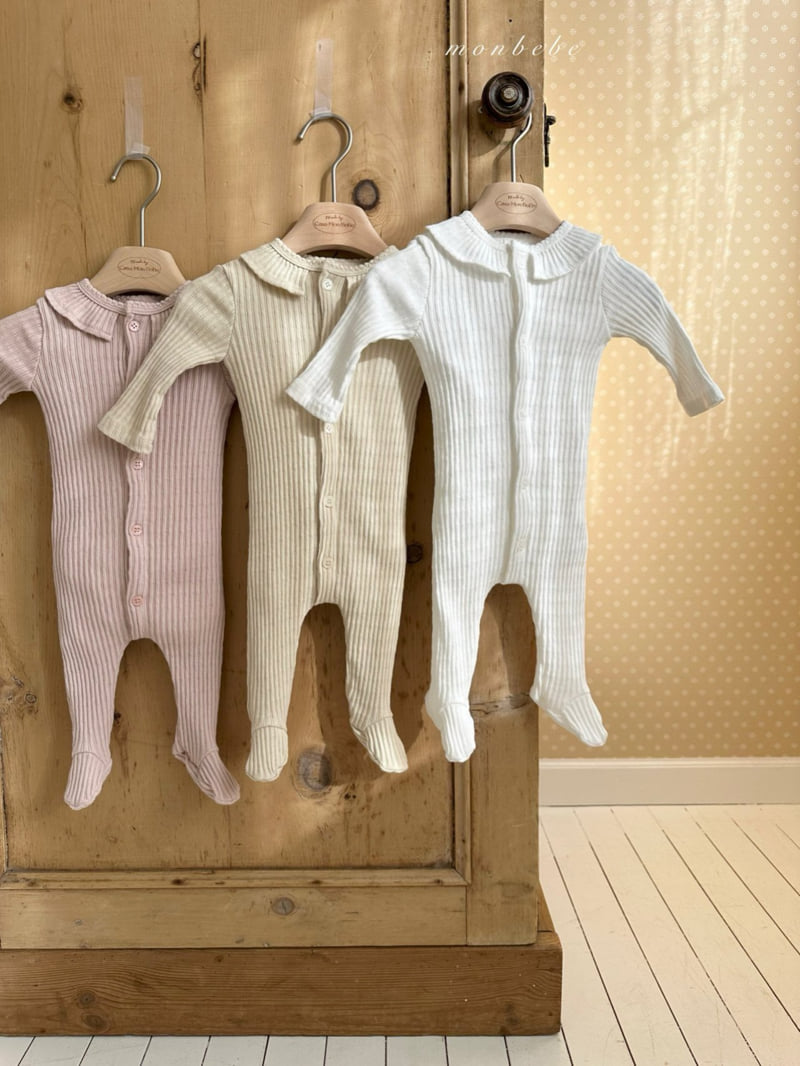Monbebe - Korean Baby Fashion - #babyoutfit - Ella Frill Suit - 5